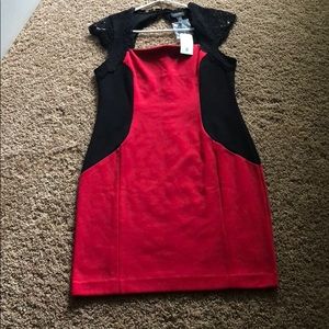 Nicole color block dress